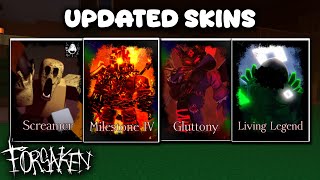 EVERY UPDATED SKIN IN FORSAKEN'S 1x1x1x1 REWORK UPDATE! (Forsaken)