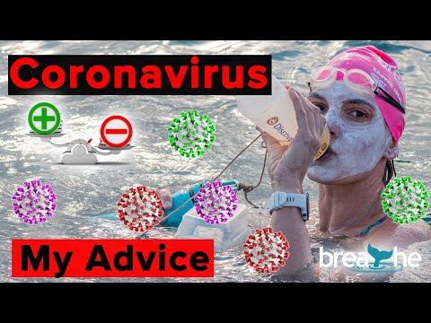 Coronavirus my Advice to You - Durban South Africa Sarah Ferguson Open Water Swimmer