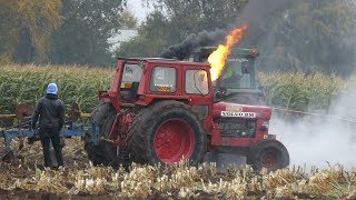 Speed Ploughing 2017 | Volvo BM 810 Turbo - John Deere 4440 & 4240 | Hastighetsplöjning Laholm 2017