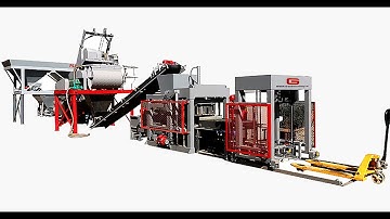 how to make bricks? Hydraulic automatic Concrete Cement interlocking brick block machine qt4-15