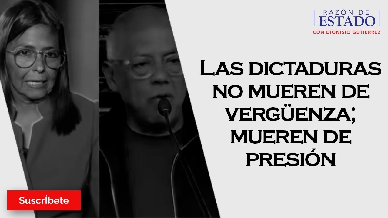 391. Las dictaduras no mueren de vergüenza; mueren de presión. Razón de Estado