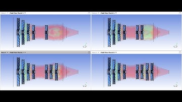 Part 3 Results - Turbine Simulation in Ansys Fluent by Number of Blades arrangement