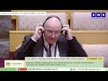 Paul O’Sullivan walks out on MPs before concluding testimony