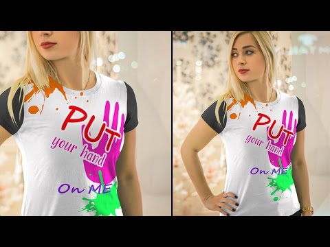 How To Make a T-Shirt Design - Photoshop Tutorial