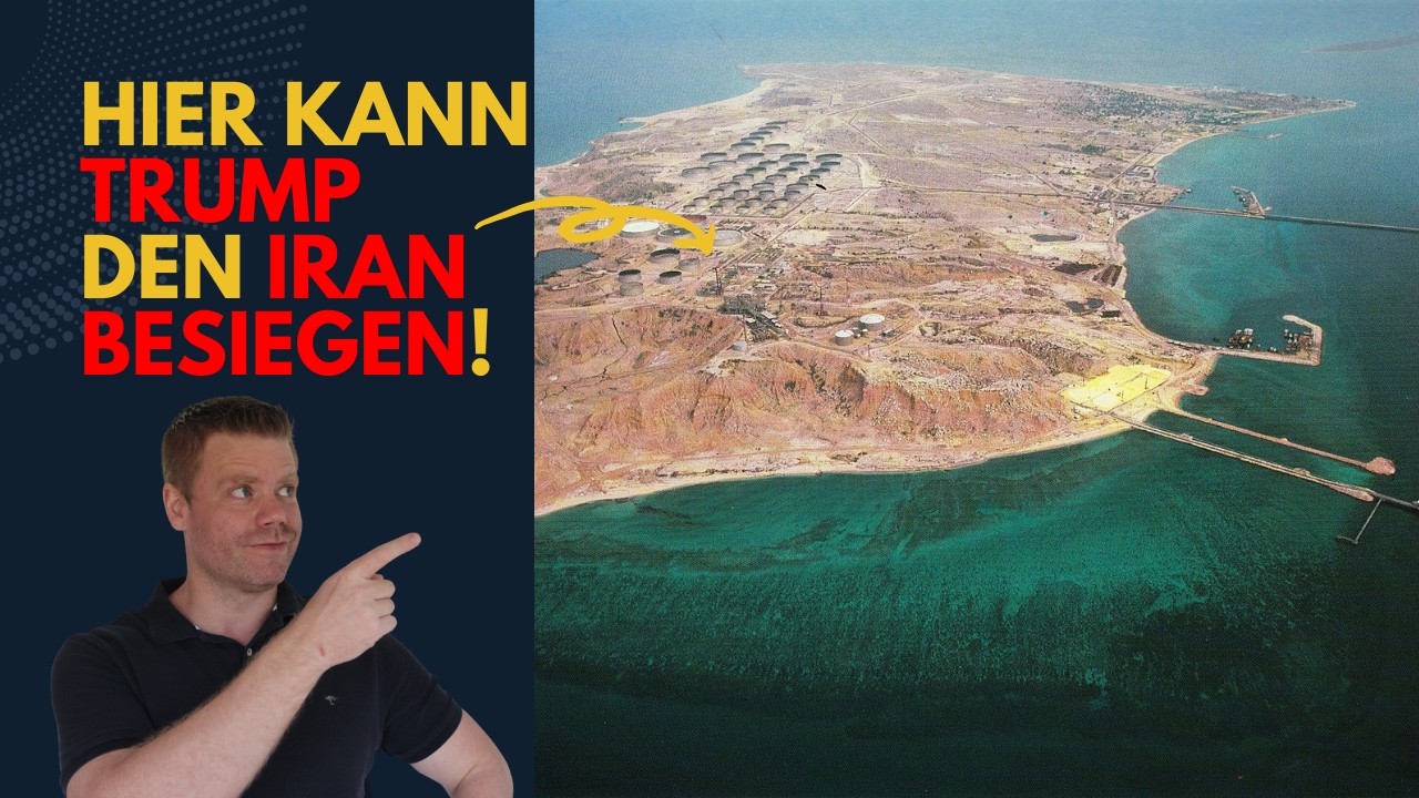 Hier kann Trump SIEGEN! Insel Charg kann Iran bezwingen!