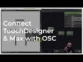 Connect touc.esigner  max 8 with osc tutorial