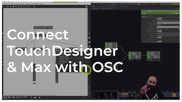 Connect TouchDesigner & Max 8 with OSC - TouchDesigner Tutorial 072
