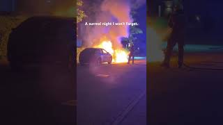 “A Car Suddenly Exploded Tonight”