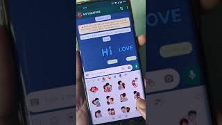 How To Create Stickers On Whatsapp | How To Get Stickers In #whatsapp #Shorts screenshot 5