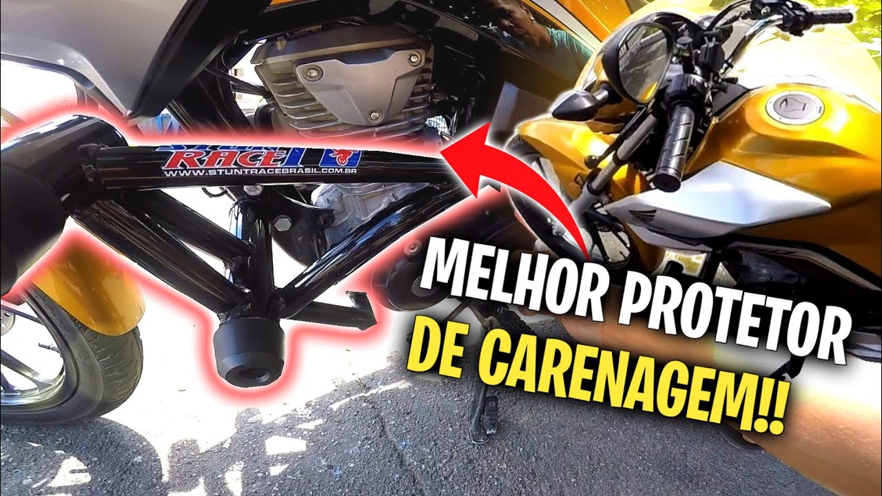 protetor carenagem stunt race, CG 160. - Motos - Porto Dourado