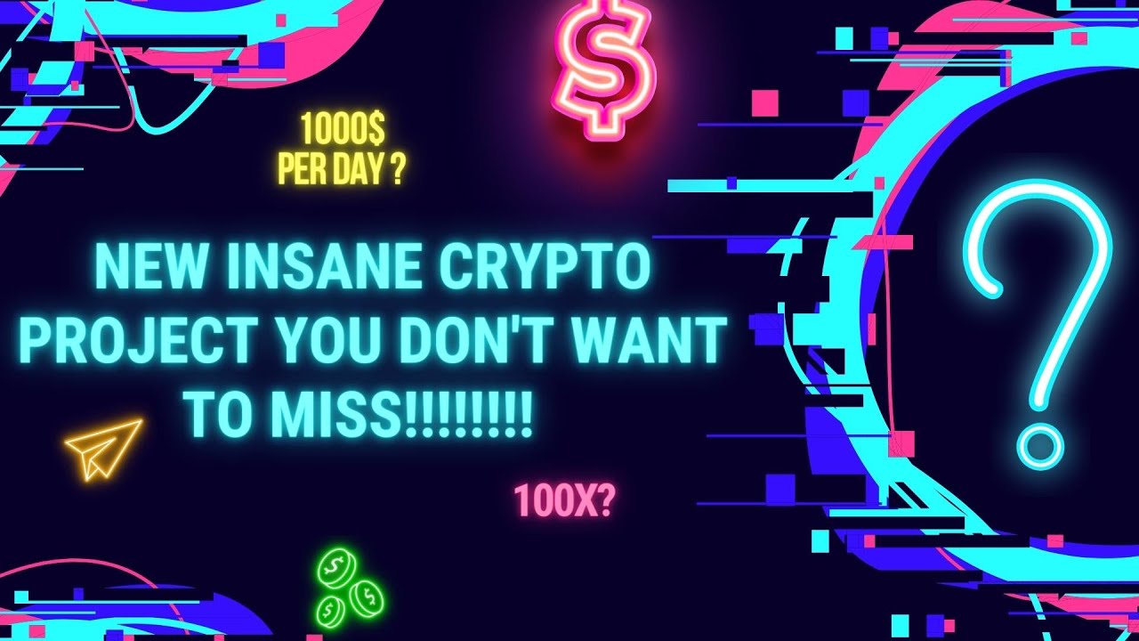 🔥NEW INSANE CRYPTO PROJECT YOU DON'T WANT TO MISS!!!!🚀💰 