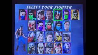 Arcade1up Mortal Kombat II Kountercade machine quick gameplay