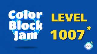 color block jam level 1007 Walkthrough & Solution