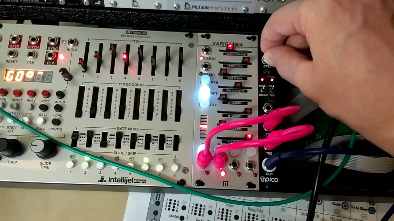 Erica Synths Pico Drums patch