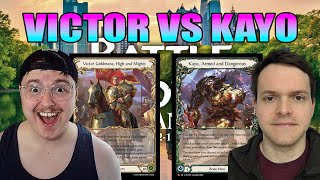 Victor vs Kayo | Battle Hardened Atlanta Prep | !discord !deck
