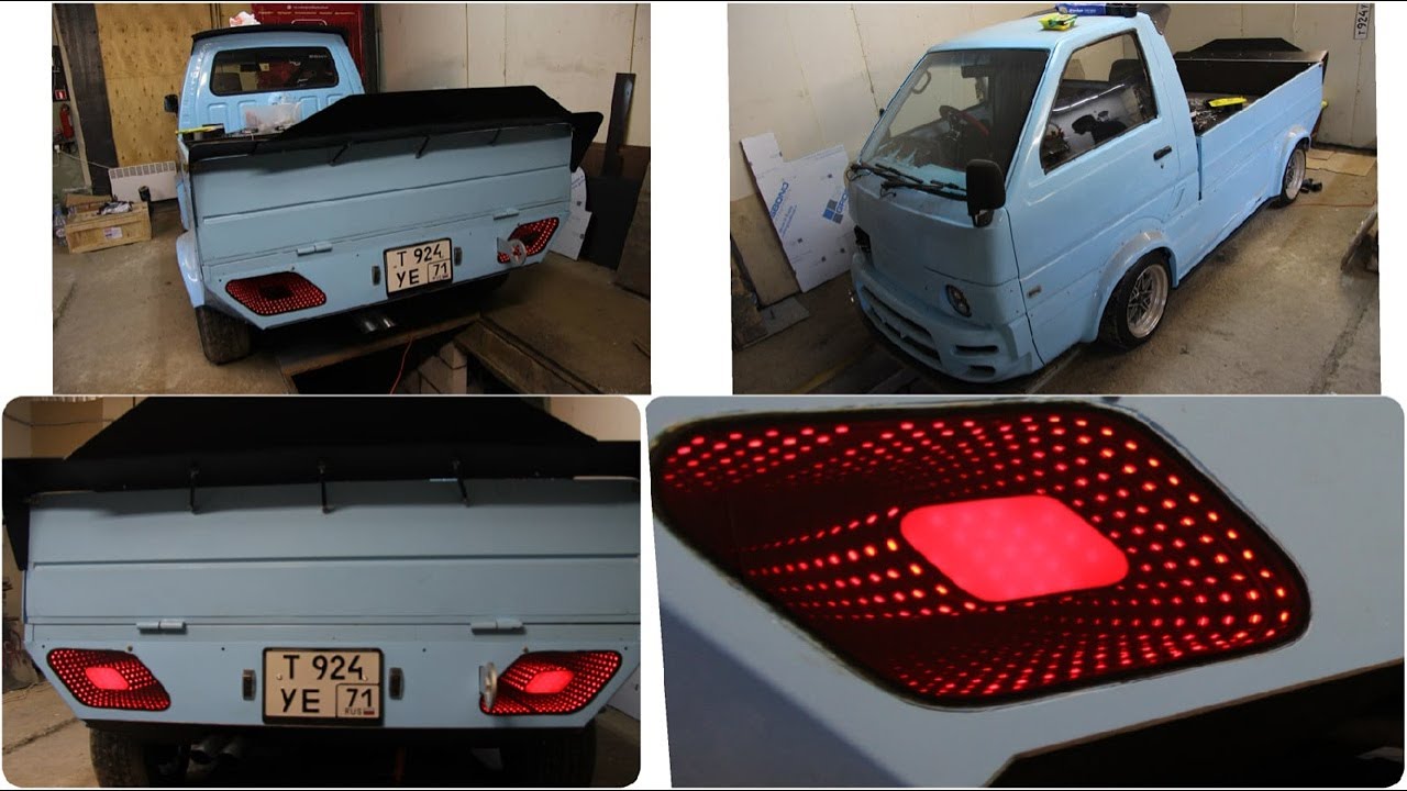 custom lights on cars jdm infinity mirror YouTube
