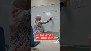 Untung atau rugi pelupusan atas aset? #jombelajarakaun #cikgujaja Video penuh di tiktok cikgu ye =)