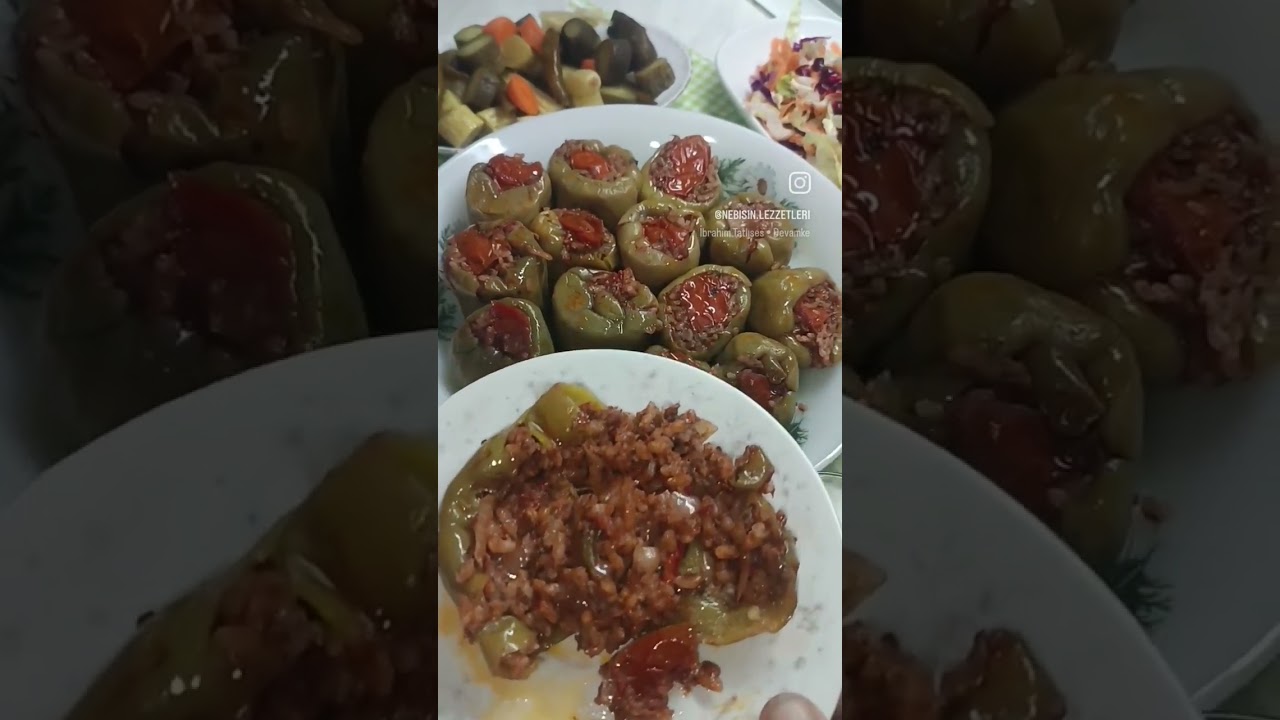 biber dolması tarifi kanalımızda #nefisyemektarifleri #yemektarifleri #pratik