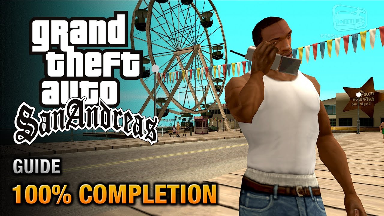 100% Completion in GTA San Andreas, GTA Wiki
