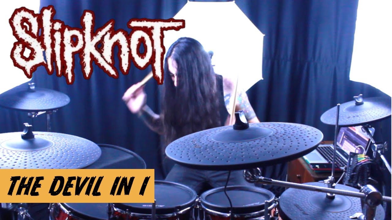 SLIPKNOT THE DEVIL IN I DRUM COVER PUMPKIN DRUMMER YouTube