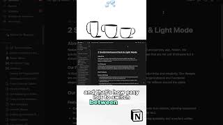 Notion Tip #2 - Switch to Dark Mode screenshot 5