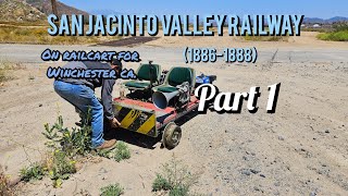 Railcart In San Jacinto Railway - Abandoned -