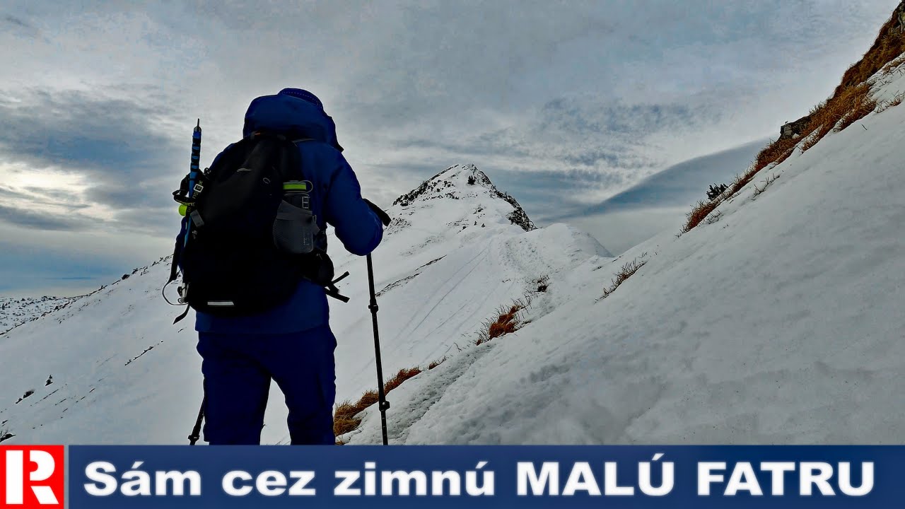Sám cez zimnú Malú Fatru - Krivánska Malá Fatra