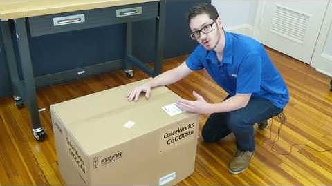 IPSi Print Lab - Epson ColorWorks C6000A: Unboxing And Quick Setup