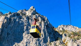 КАНАТНАЯ ДОРОГА на АЙ-ПЕТРИ ПОДЪЁМ КРЫМ  2025-Я в ШОКЕ, как она ИЗМЕНИЛАСЬ!