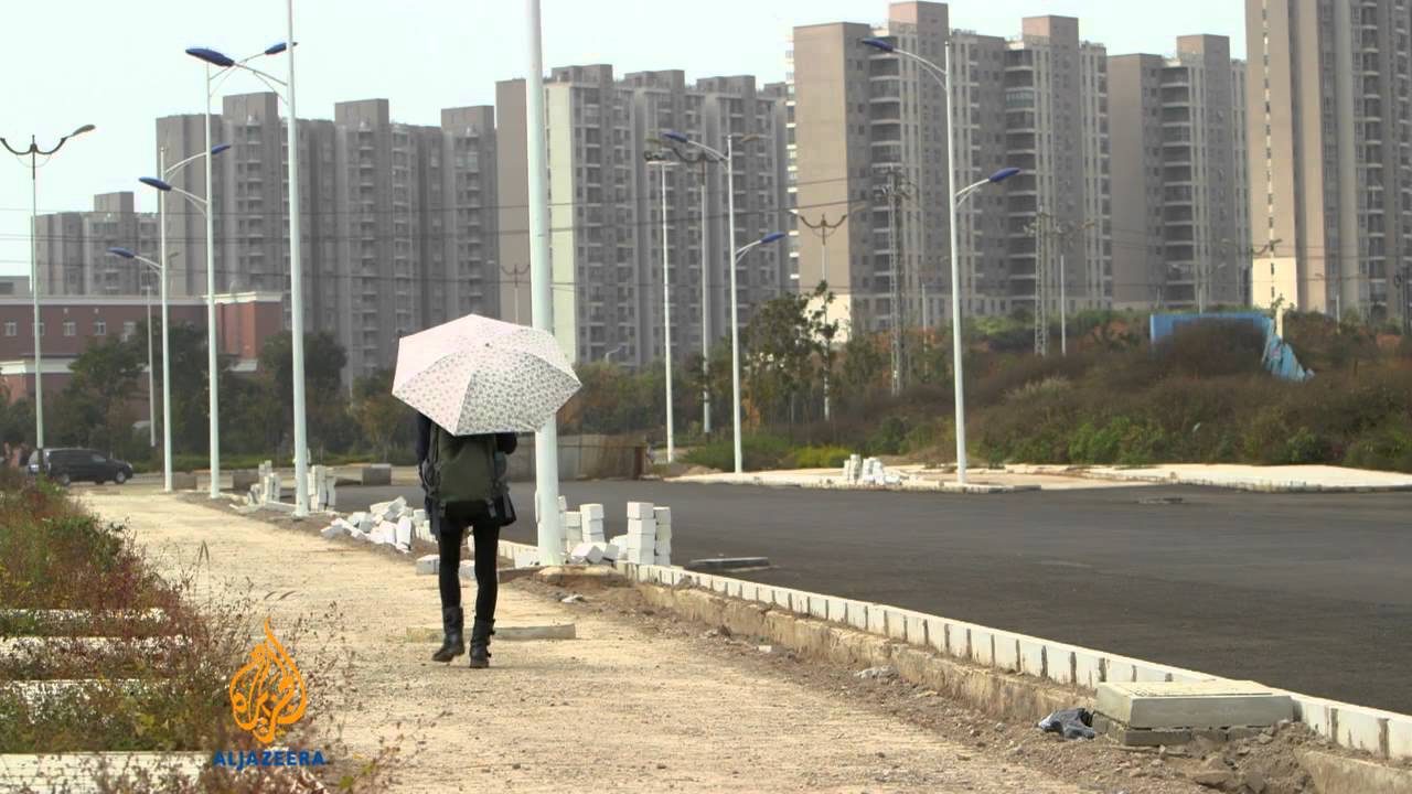 مدن أشباح وسط طفرة البناء في الصين