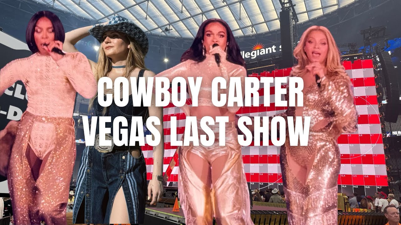 LAST COWBOY CARTER SHOW [DESTINYS CHILD, HOVA, SHABOOZEY VLOG] - YouTube
