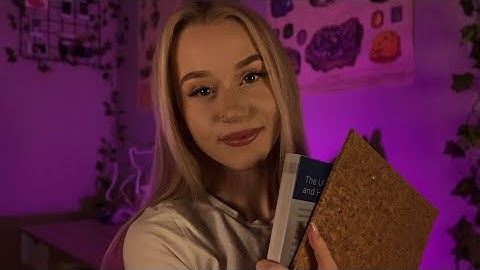 ASMR Tutor Helps You Study (Soft Spoken, Writing Sounds)