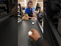 The cashier's face when he puts single eggs on the belt 😂