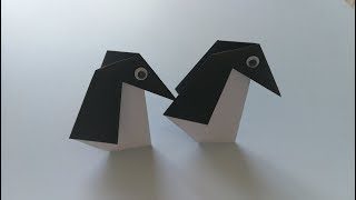 How to Make Origami Penguin