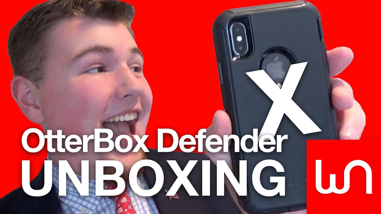OtterBox Defender For iPhone X Unboxing