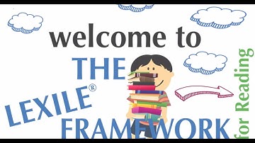 Lexile Informational Video: An Overview of The Lexile Framework for Reading