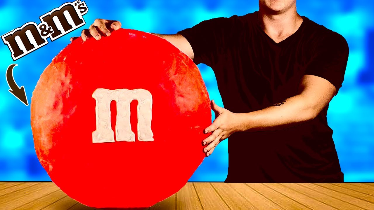 I Made A Giant 121-Pound M&M'S 