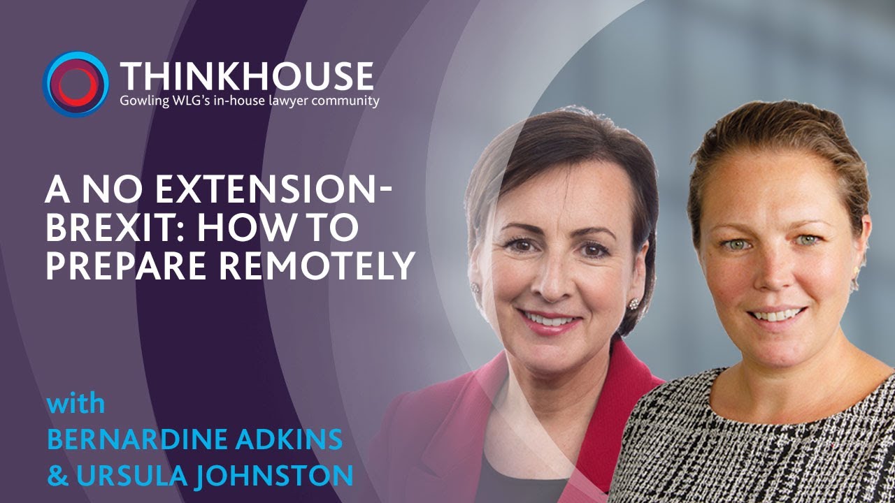 A no extension-Brexit: How to prepare remotely