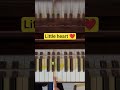 🎼little heart❤️🎼 #shortvideo #shorts #piano #pianotutorial #pianomusic #pianolessons #pianocover