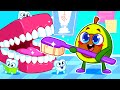 Where are my teeth  avocado baby cant find his baby teeth  cartoon by pit  penny stories 