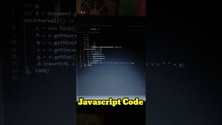 Javascript Project | Javascript Program using new Date class🔥
