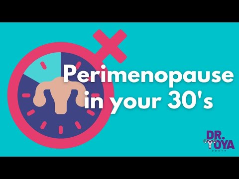 Perimenopause in your 30s