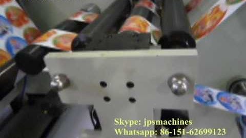 JPS320-5C Five color label printer machine ( cold foil+ corona treatment+ video computer monitor )