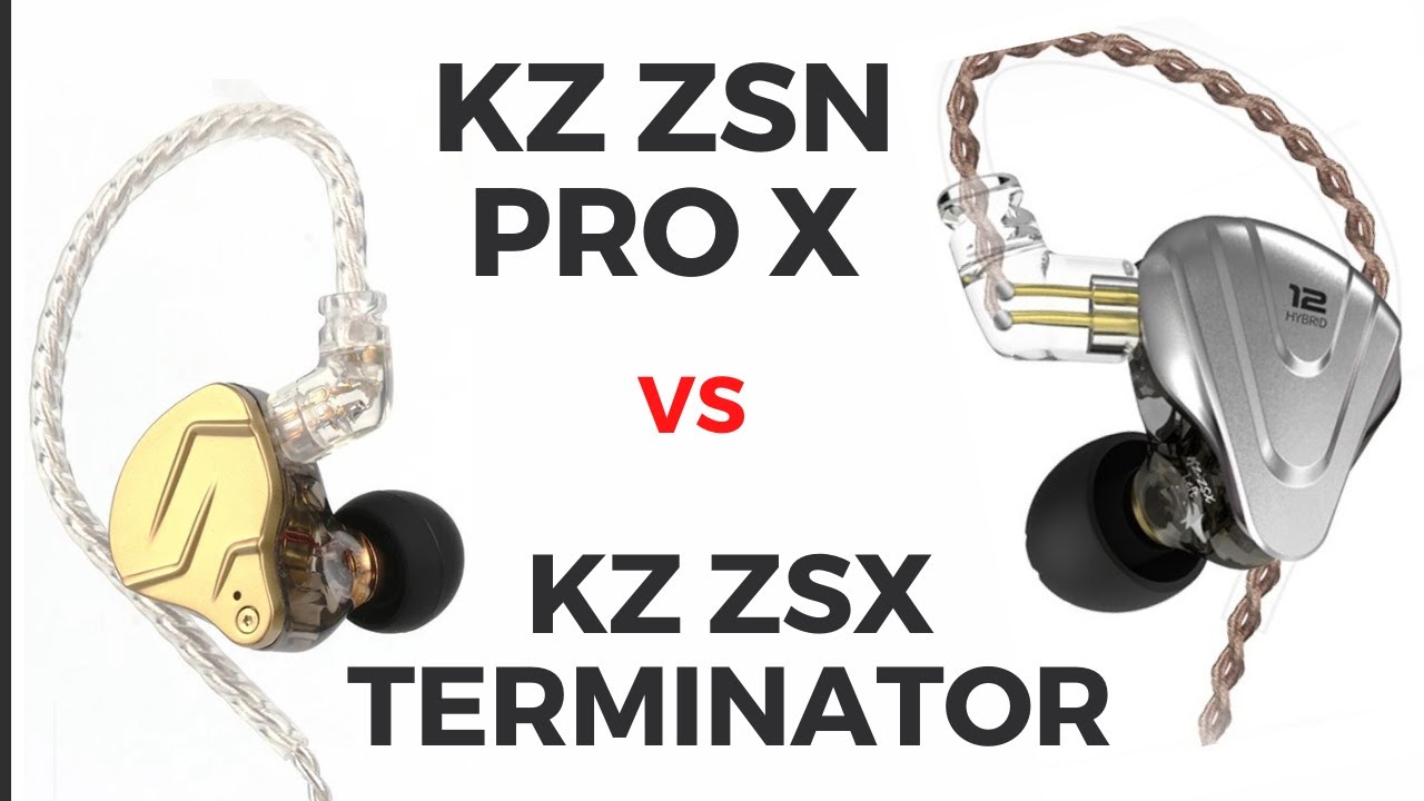 KZ ZSN PRO X Vs KZ ZSX Terminator Batalha De Frequ ncias 03 YouTube