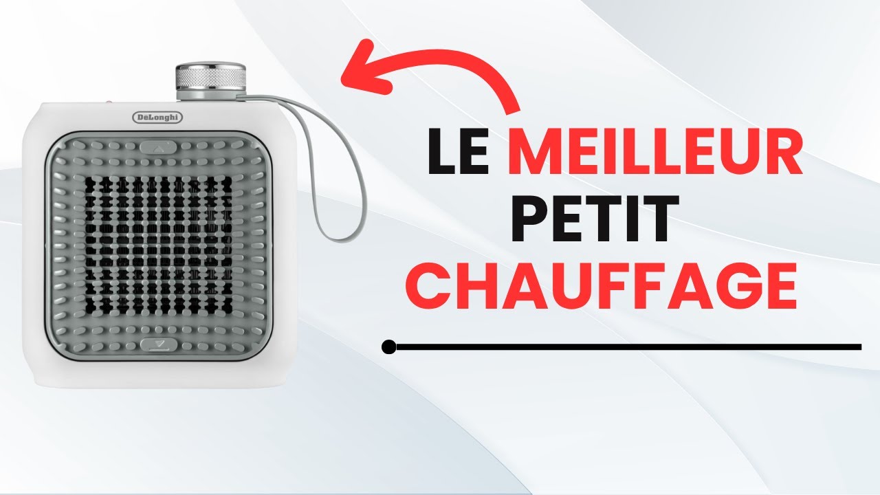 Chauffage d'Appoint Mobile - Mini Chauffage à Batterie Sans Électricité