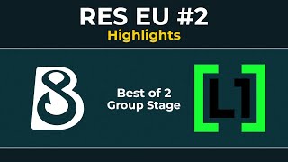 L1GA TEAM vs B8 - GROUP STAGE - RES Regional Series - DOTA 2 HIGHLIGHTS 2024