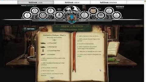 Pottermore Polyjuice Potion Part 1 Tutorial - With Narration