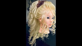 #تعليم_تسريحة بف للشعر الطويل وغرة #ثري_دي_خطوة_بخطوة __#hairstyle #3D step by step