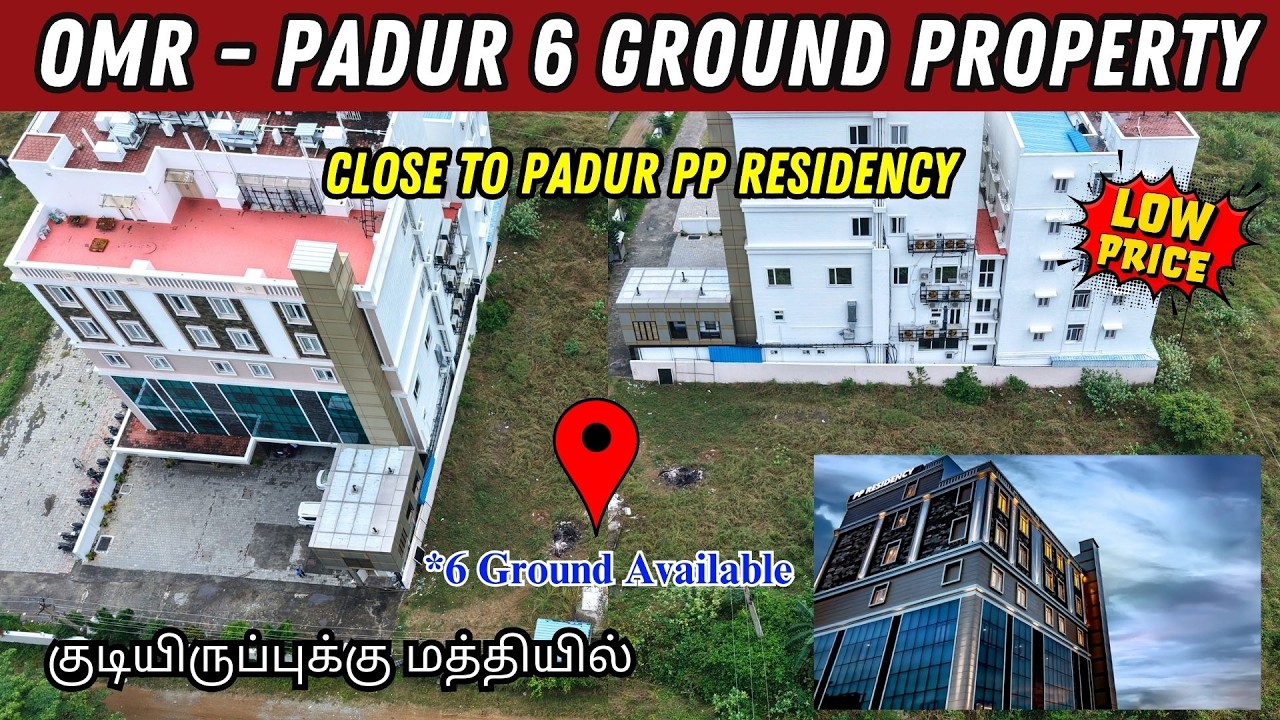Padur Chennai - Padur PP Residency Near 6 Ground land Sale | Low Price #omr # ...