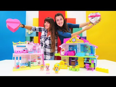 Bebek evi nasıl düzenlenir? Ümit Shopkins Sevcan Pinypon evini yerleştiriyor!